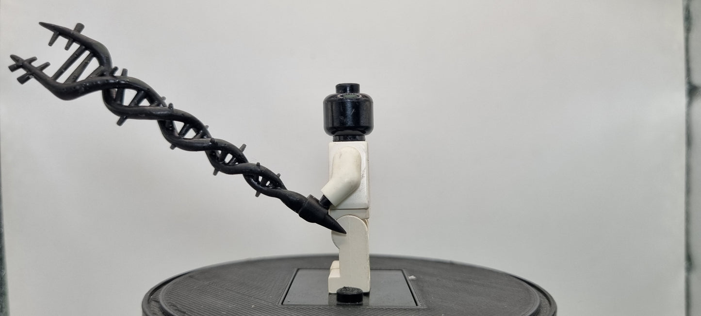 Building toy custom 3D printed ninja winded staff!