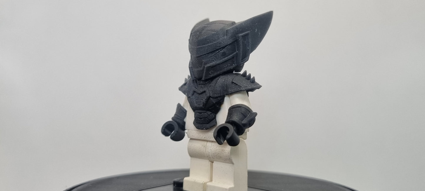 Building toy custom 3D printed armored cat with little robot friend!