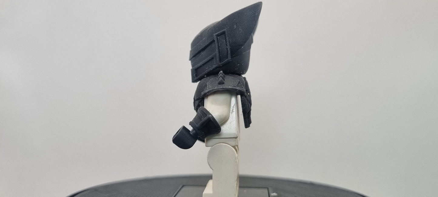 Building toy custom 3D printed armored cat with little robot friend!
