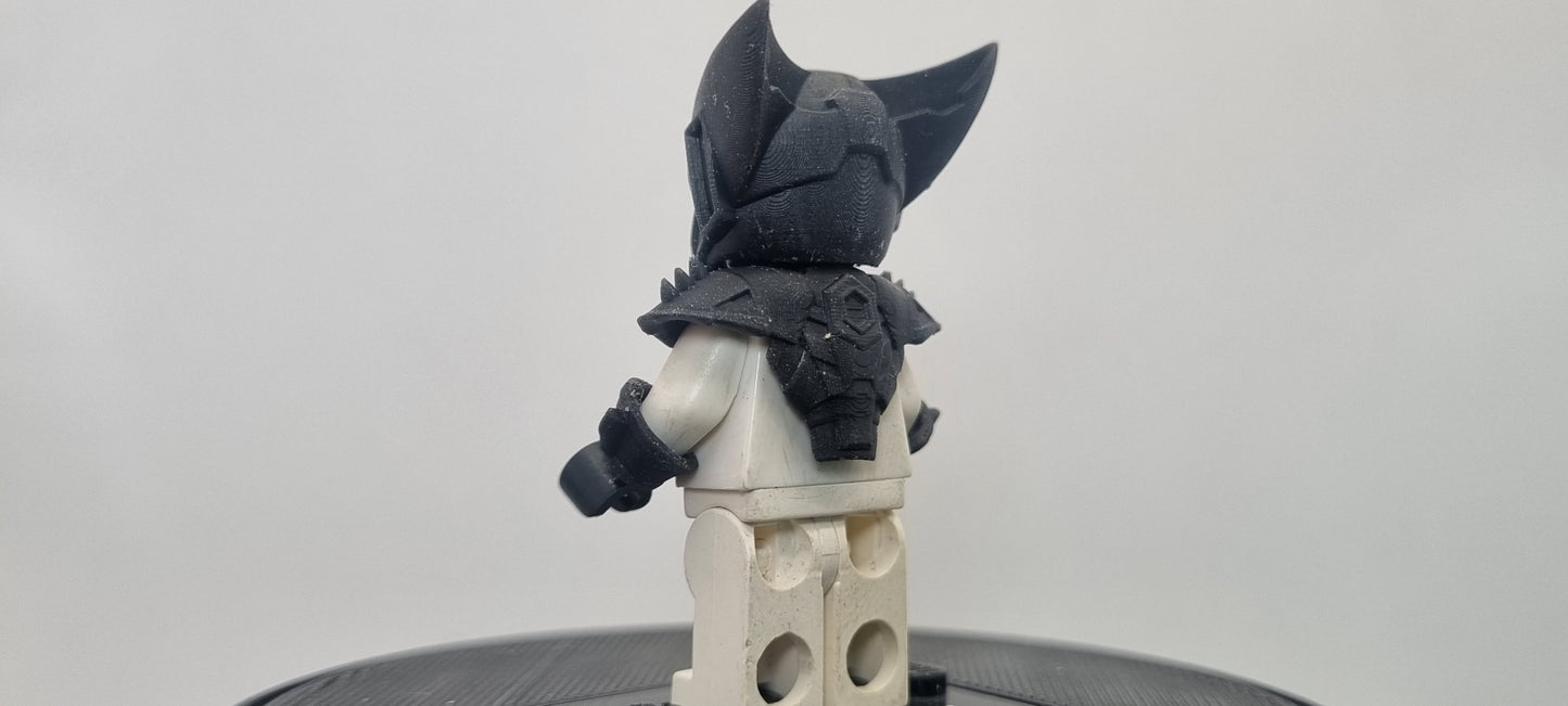 Building toy custom 3D printed armored cat with little robot friend!