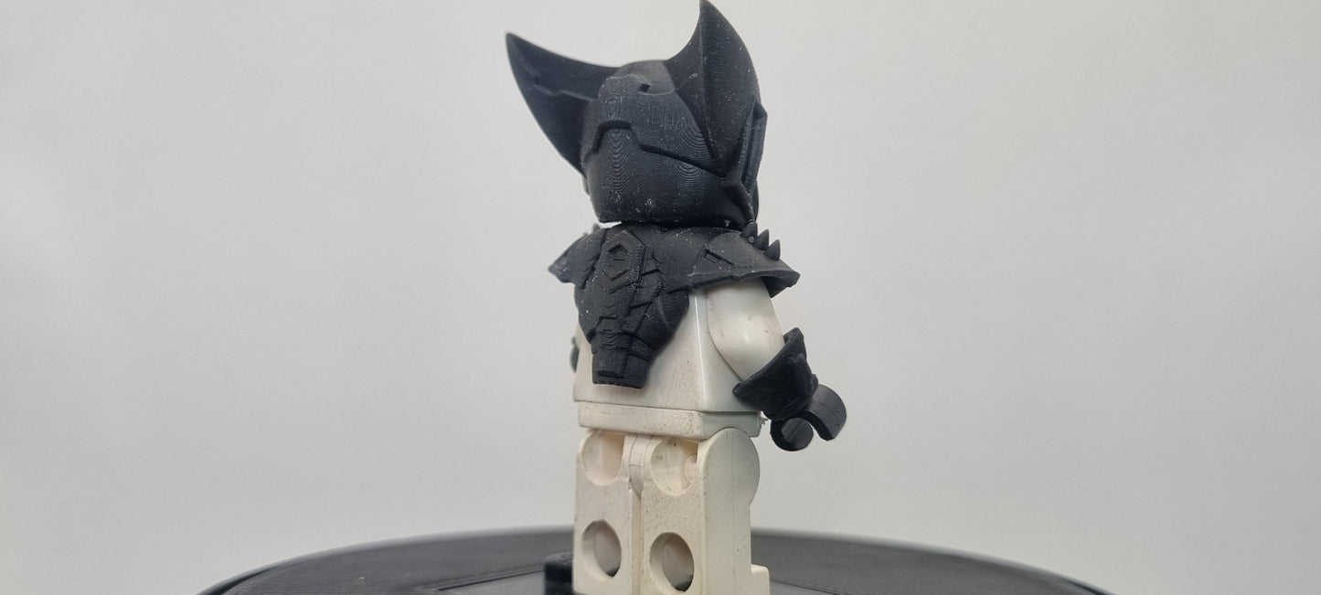 Building toy custom 3D printed armored cat with little robot friend!