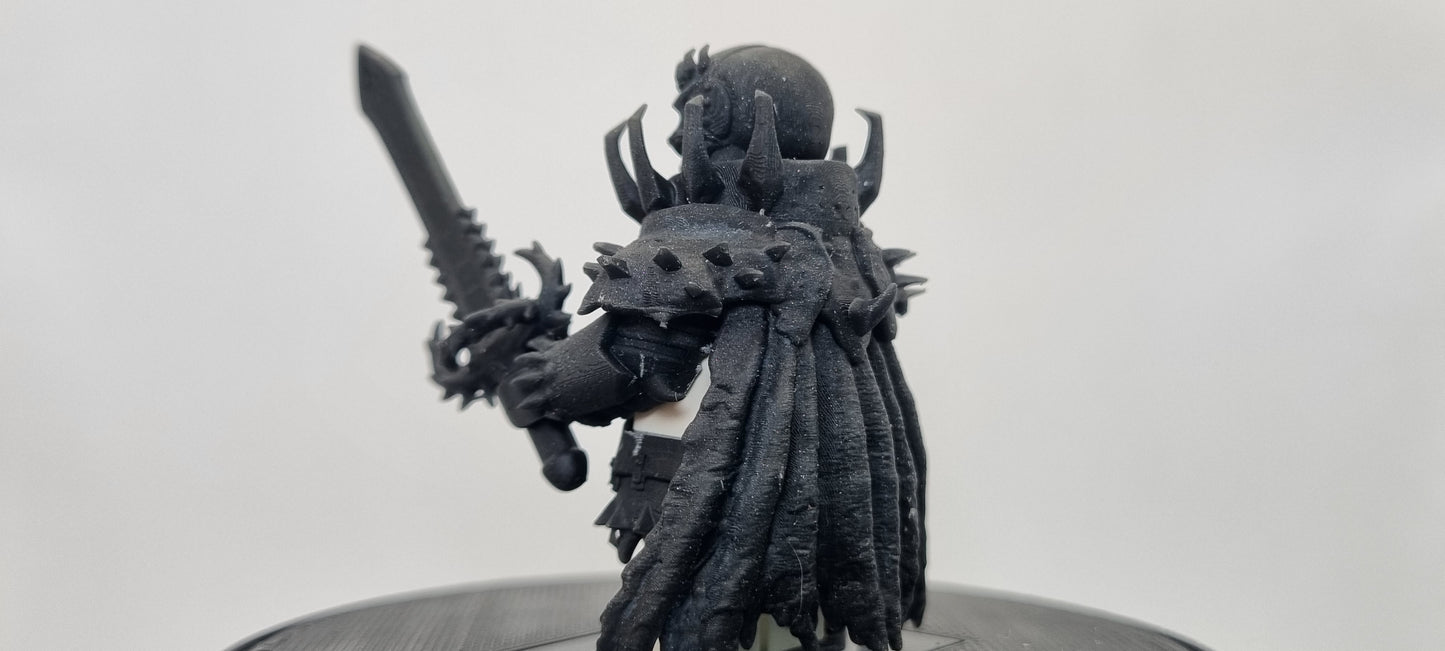 Building toy custom 3D printed skull warrior!