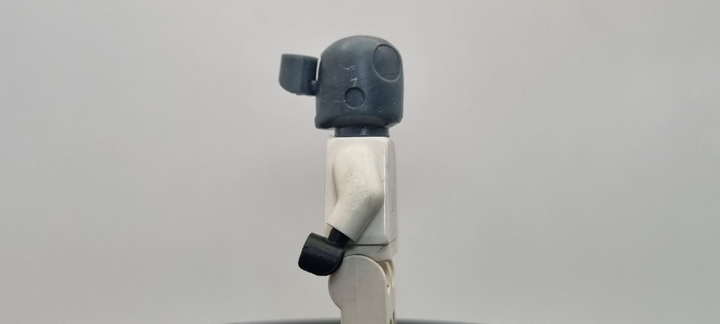 Building toy custom 3D printed super hero arachnid villain with black hole and hand in the mask by r_r_custom