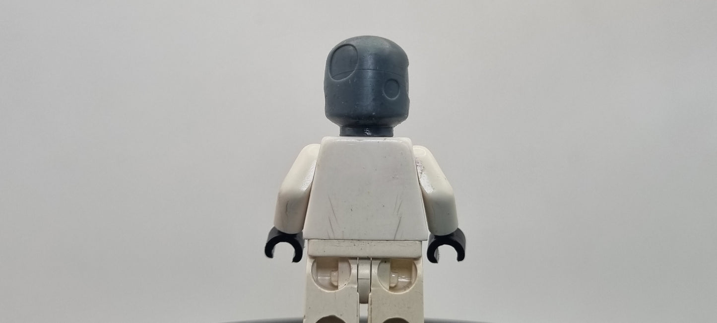 Building toy custom 3D printed super hero arachnid villain with black hole and hand in the mask by r_r_custom