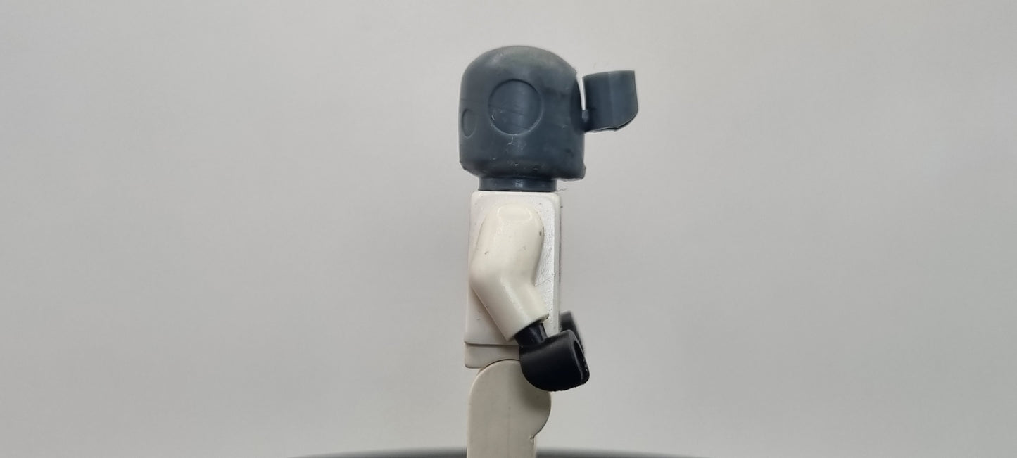 Building toy custom 3D printed super hero arachnid villain with black hole and hand in the mask by r_r_custom