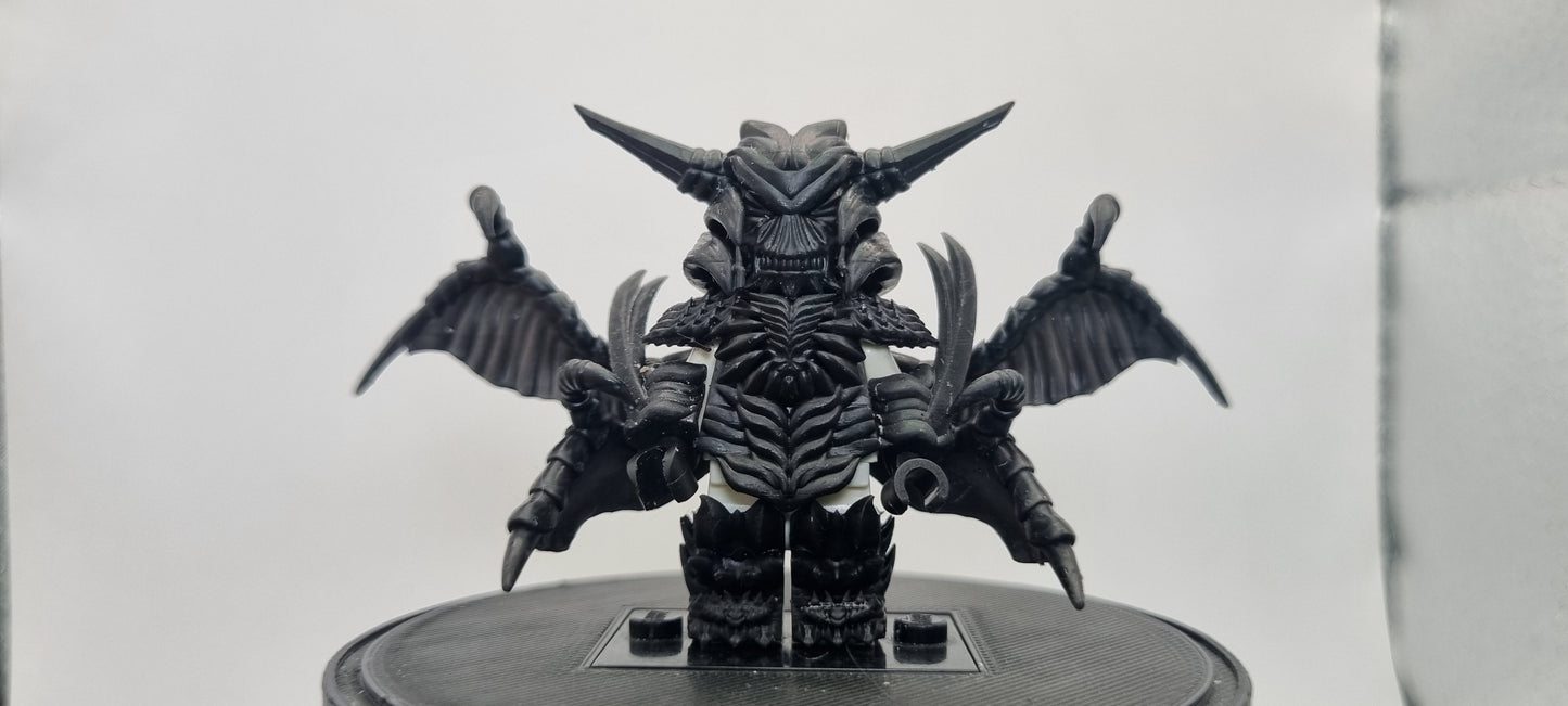 Building toy custom 3D printed lucifer that can cry demon form!
