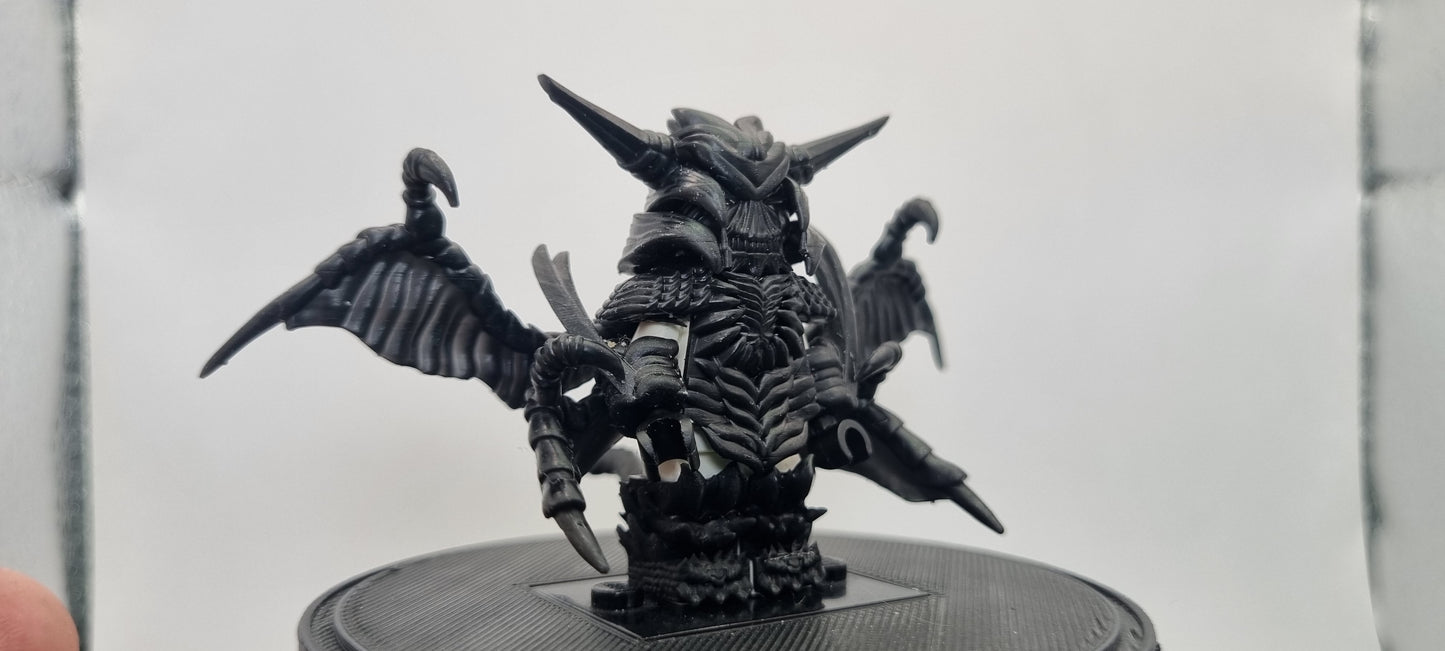 Building toy custom 3D printed lucifer that can cry demon form!