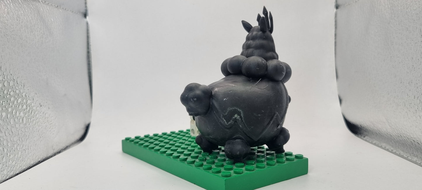 Building toy custom 3D printed knock off animals to catch sheep with a crown!