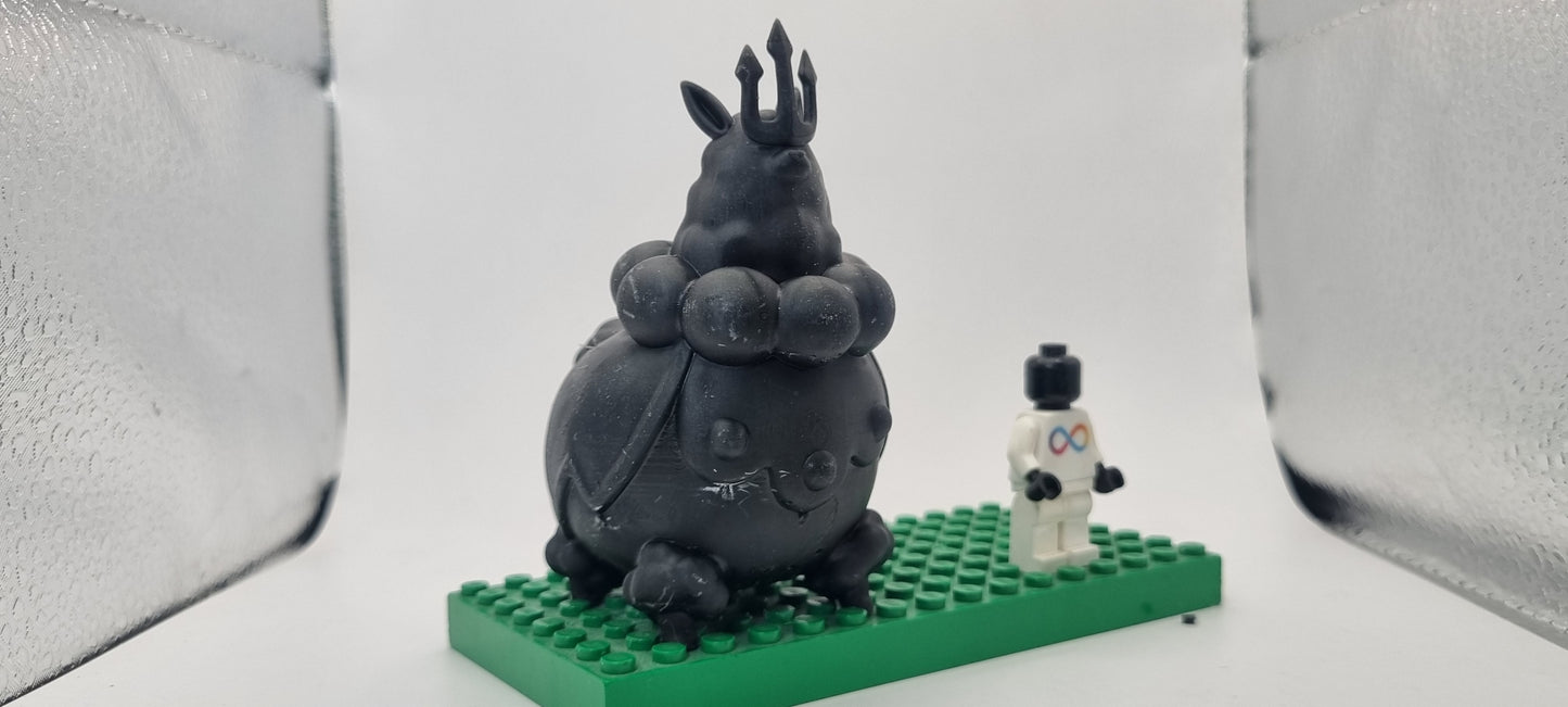 Building toy custom 3D printed knock off animals to catch sheep with a crown!