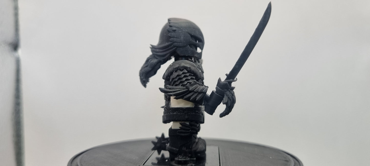 Building toy custom 3D printed winged dog warrior friend!