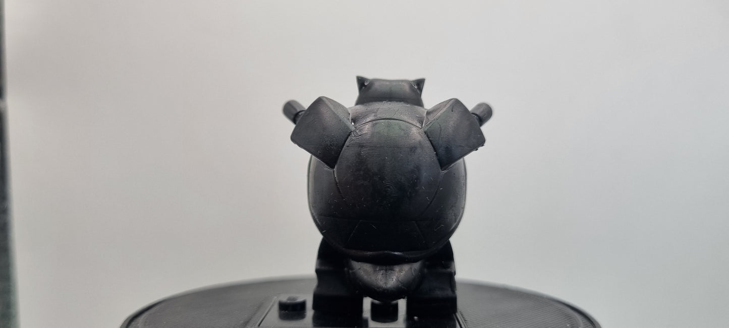 Building toy custom 3D printed animal to catch turtle with water guns figure!