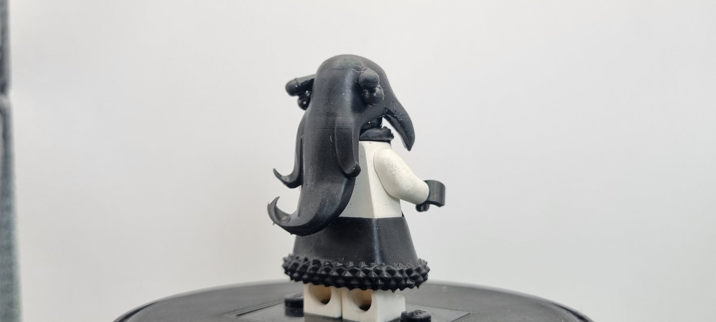 Building toy custom 3D printed anima to catch trainer with blonde hair!