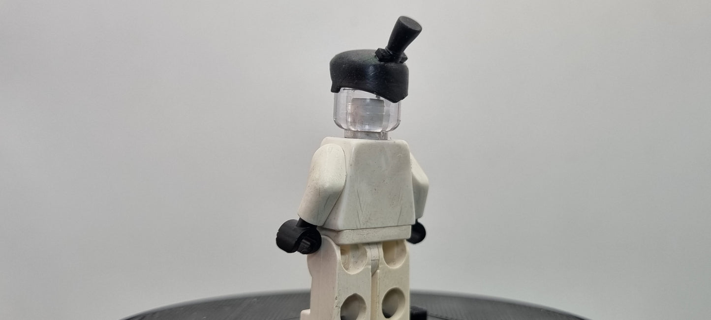 Building toy custom 3D printed samurai that has been send to the future!