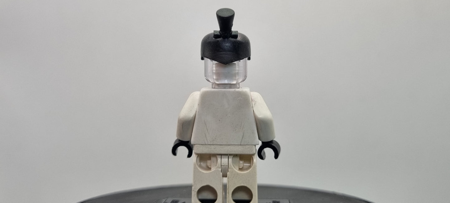 Building toy custom 3D printed samurai that has been send to the future!