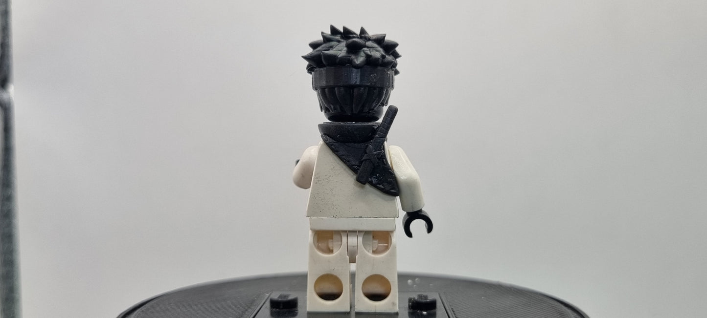 Building toy custom 3D printed ninja who died early!