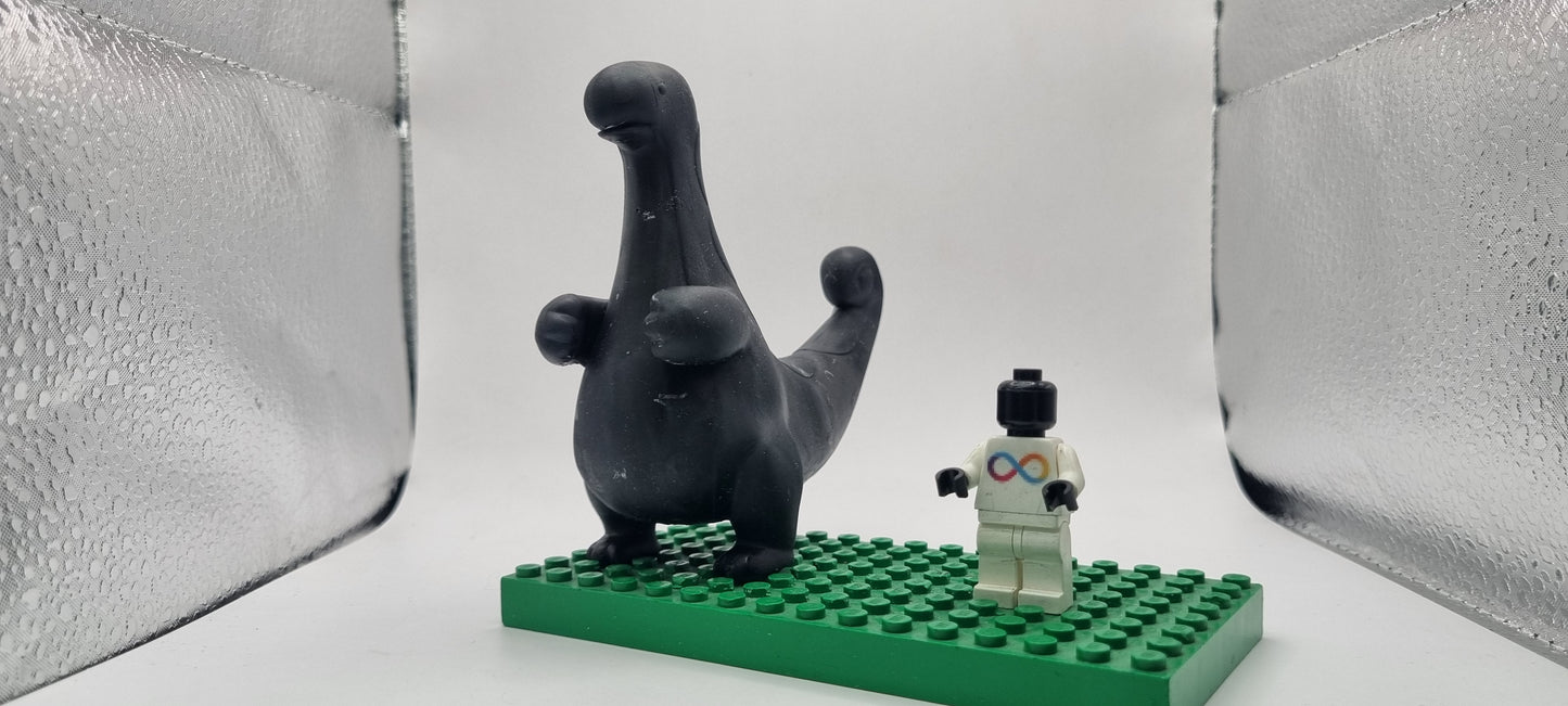 Building toy custom 3D printed knock of animal to catch dinosaur!