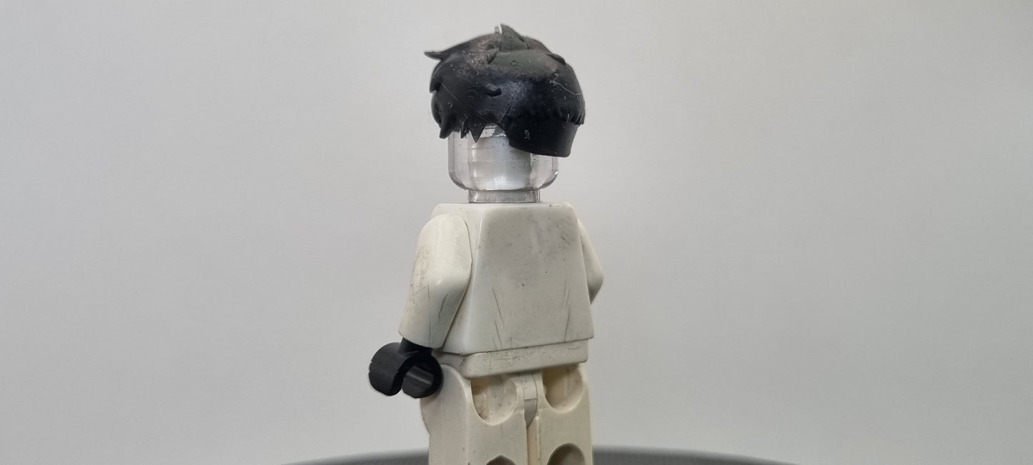 Building toy custom 3D printed the gamer one who controls shadows hair
