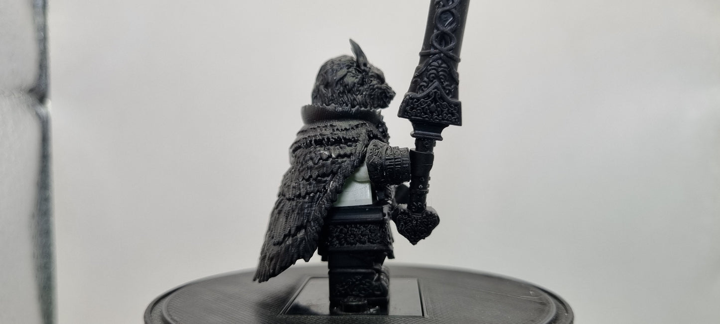 Building toy custom 3D printed dog warrior!