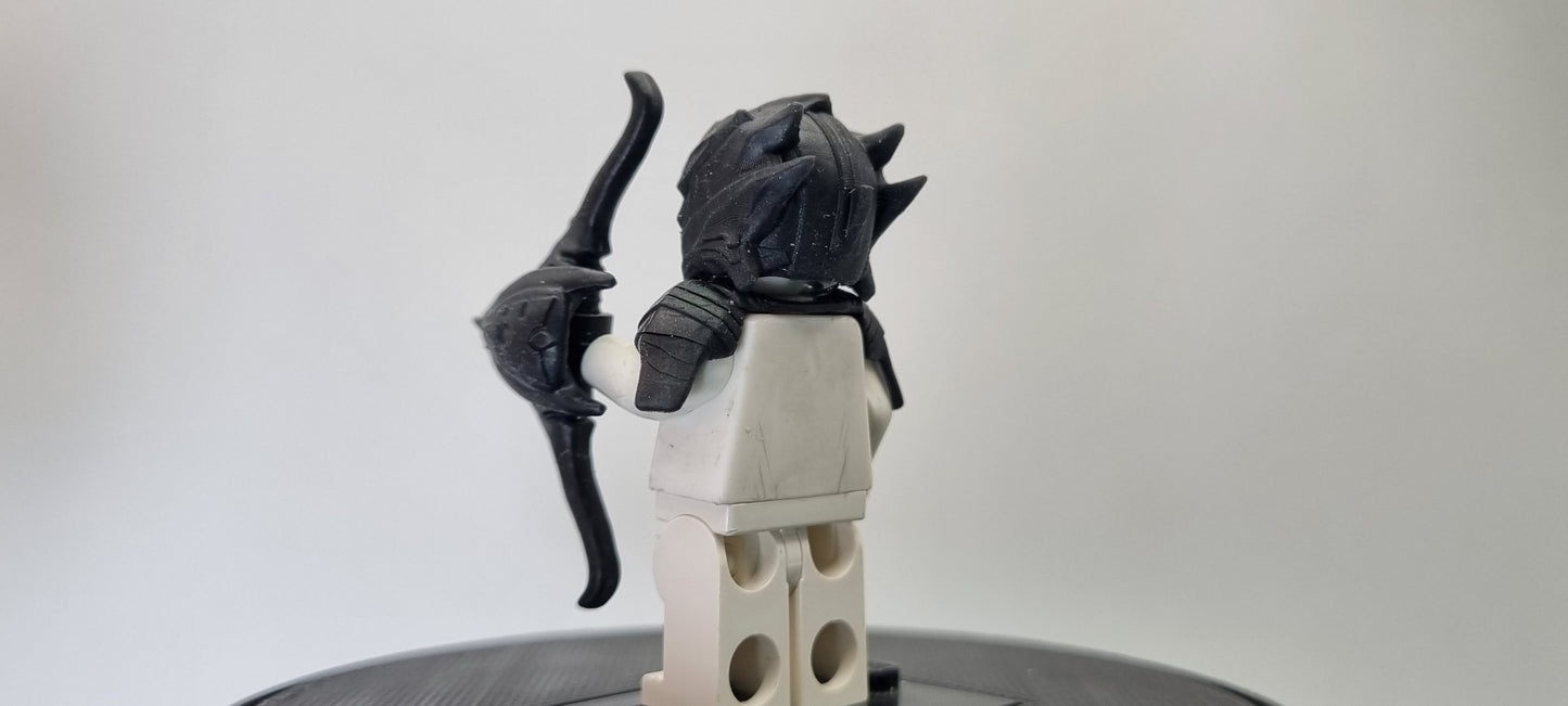 Building toy custom 3D printed ranger with bow!