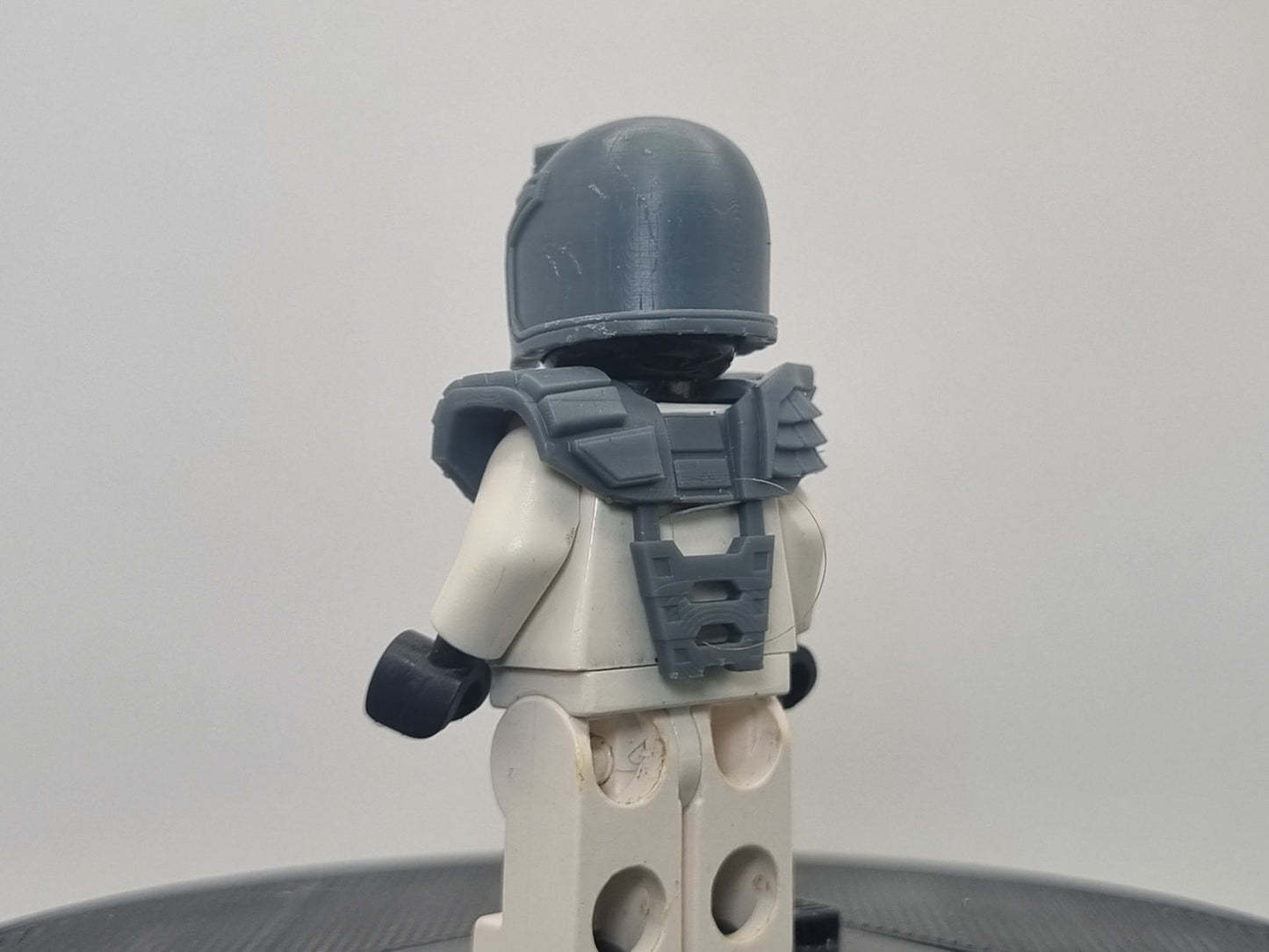 Building toy custom 3D printed police warrior