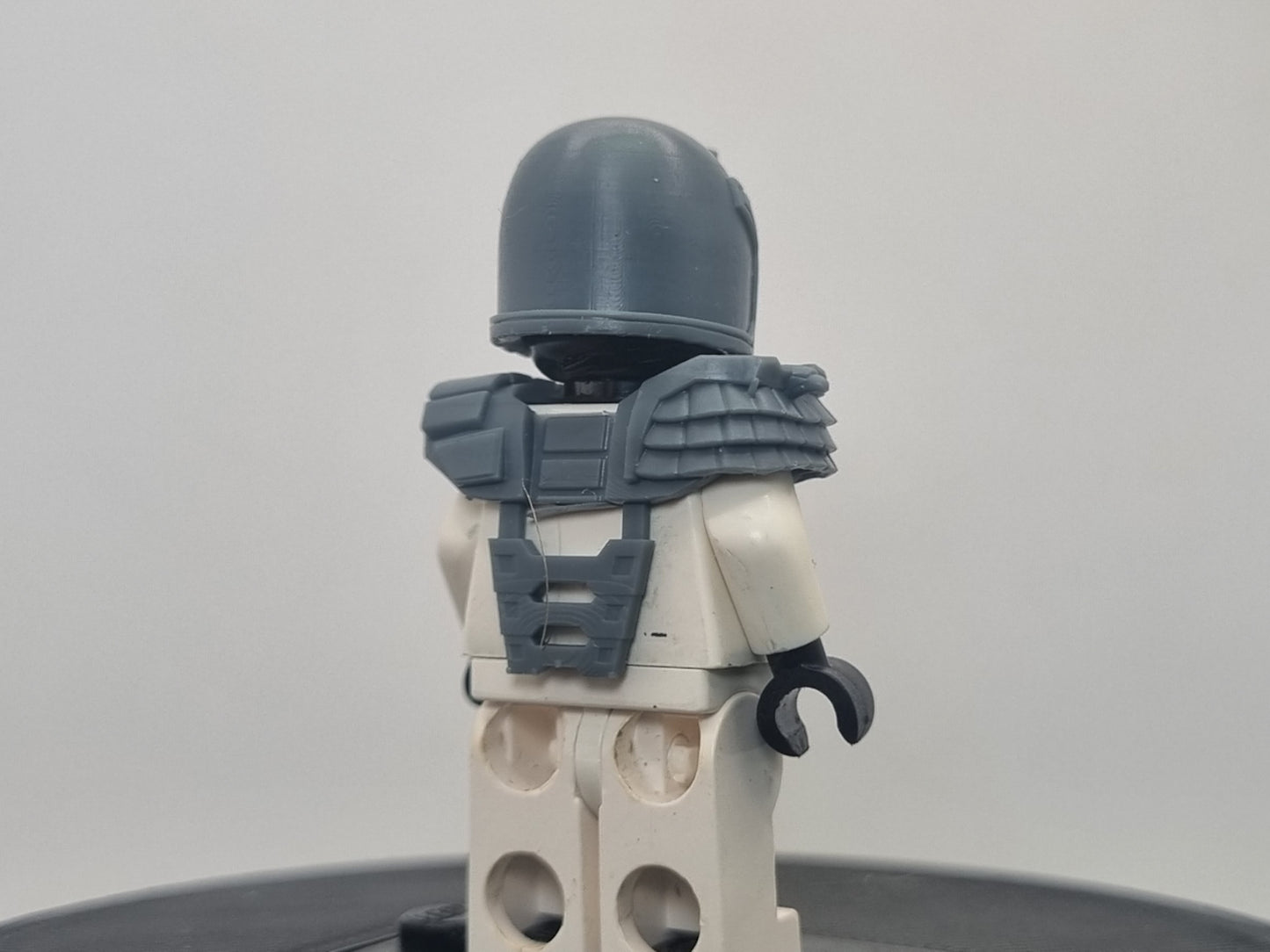 Building toy custom 3D printed police warrior