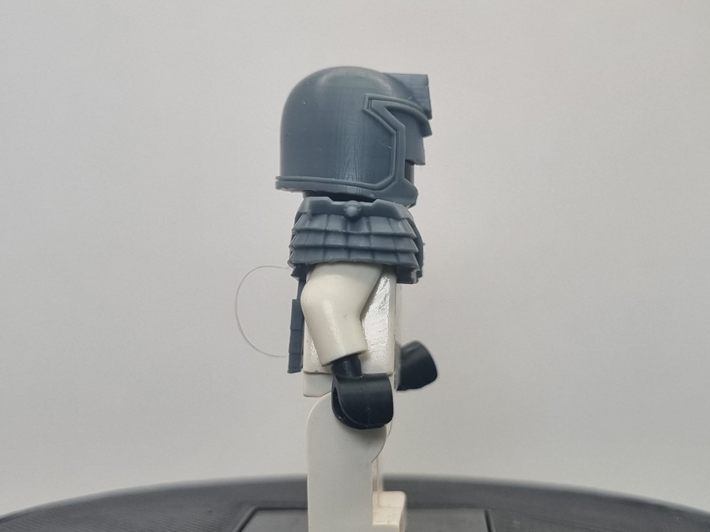 Building toy custom 3D printed police warrior