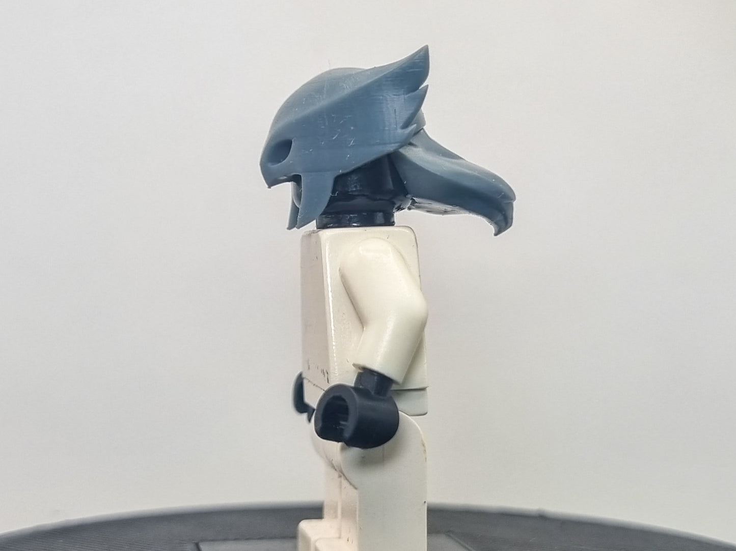 Building toy custom 3D printed hero hawk by latofigs