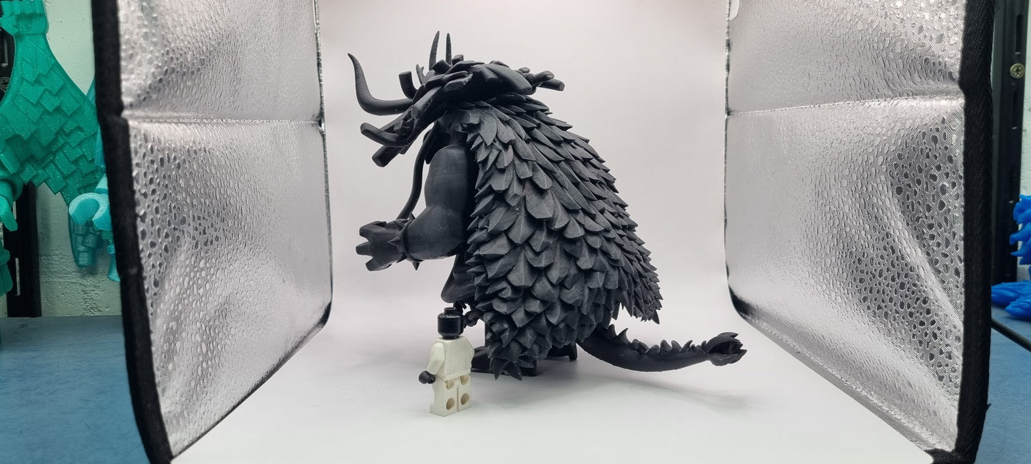 Building toy custom 3D printed massive hybrid dragon pirate!!!