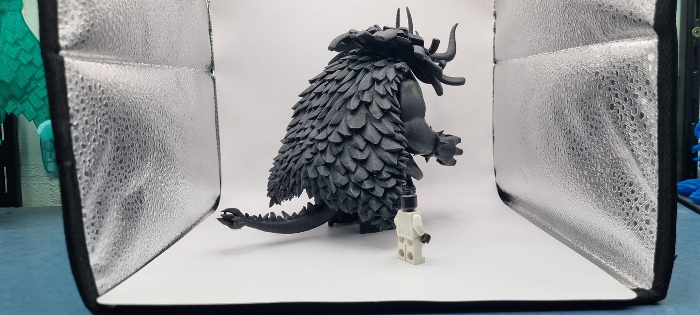 Building toy custom 3D printed massive hybrid dragon pirate!!!