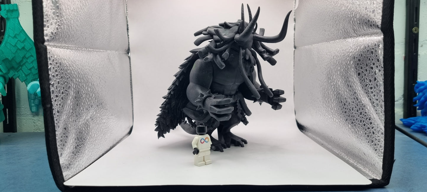 Building toy custom 3D printed massive hybrid dragon pirate!!!