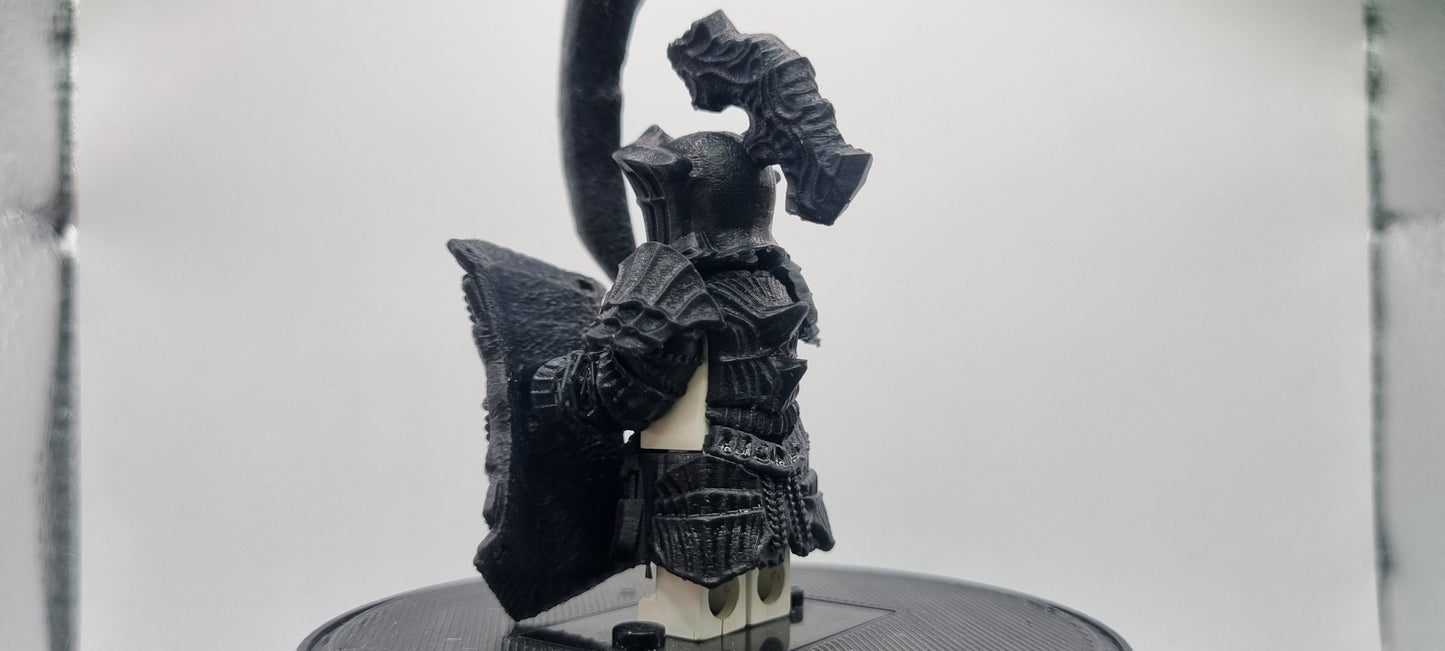 Building toy custom 3D printed rock solid armor!