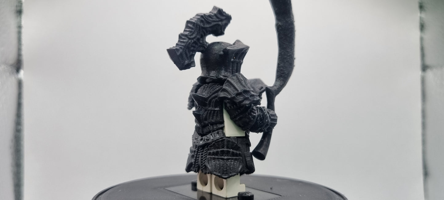 Building toy custom 3D printed rock solid armor!