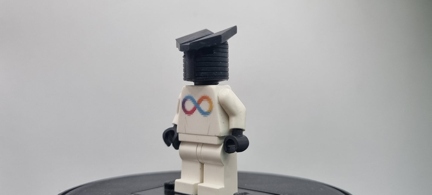 Building toy custom 3D printed laser protector of the gods head