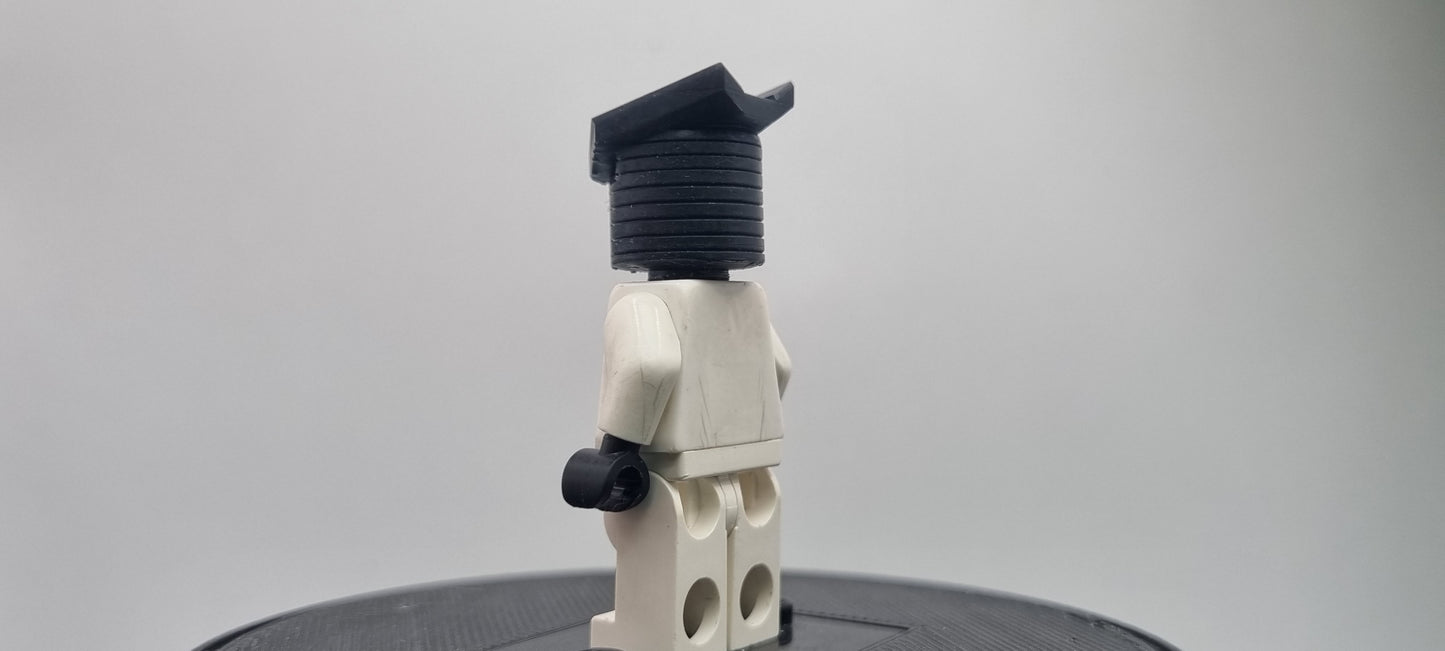 Building toy custom 3D printed laser protector of the gods head