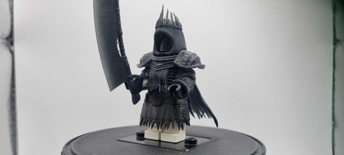 Building toy custom 3D printed giant with sword!