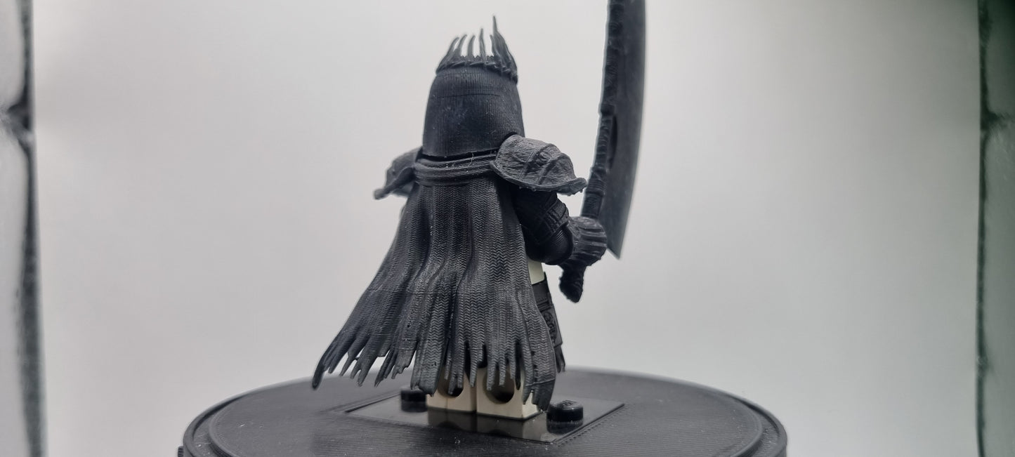 Building toy custom 3D printed giant with sword!