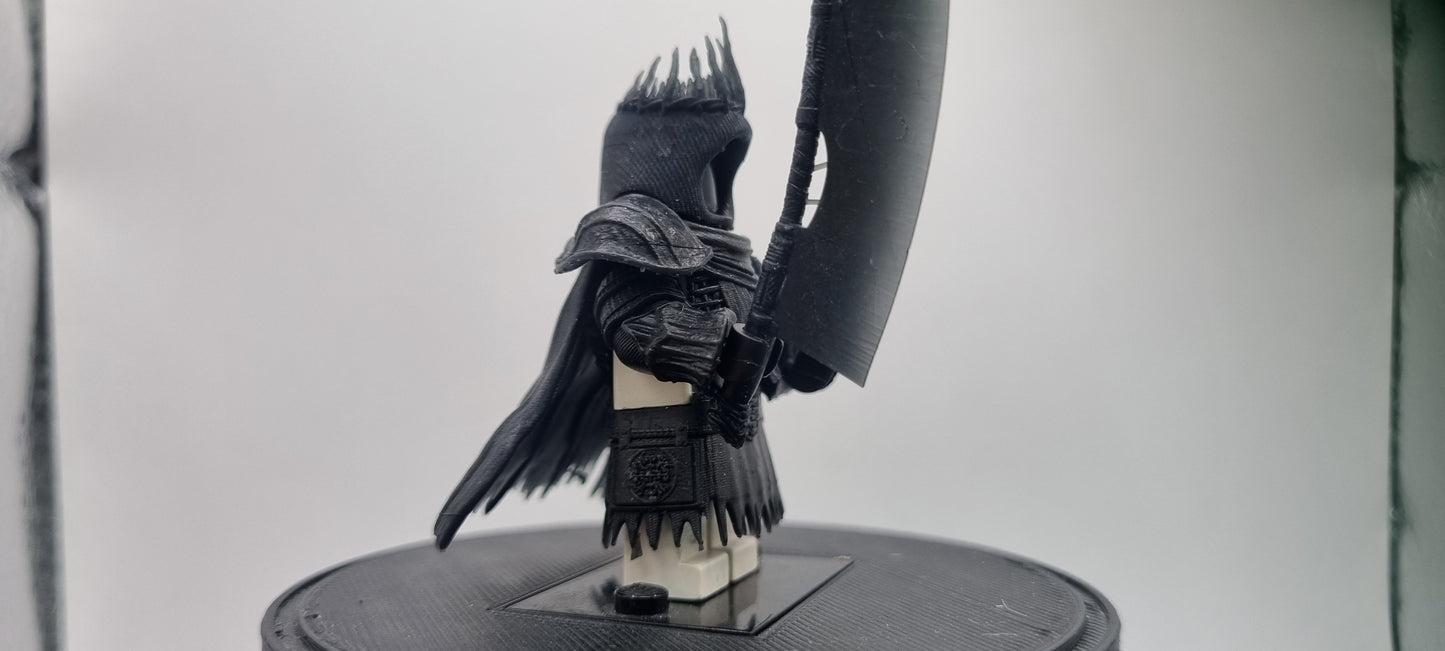 Building toy custom 3D printed giant with sword!