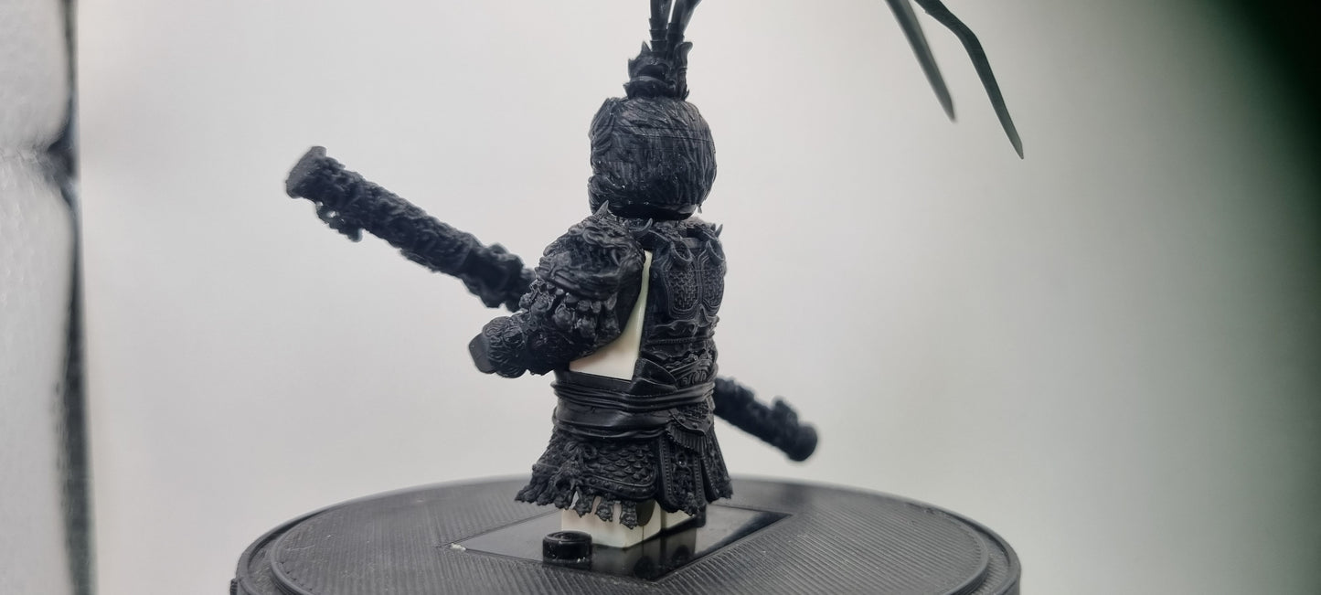 Building toy custom 3D printed monkey king!