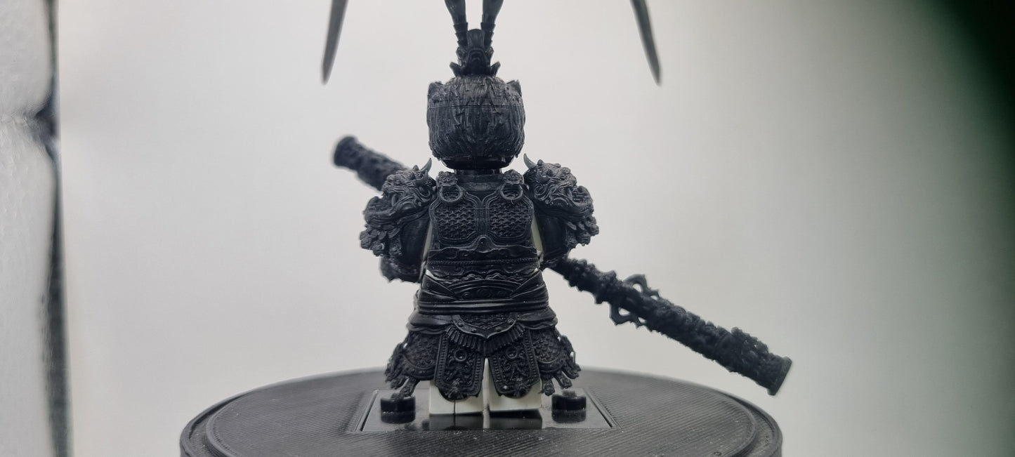 Building toy custom 3D printed monkey king!