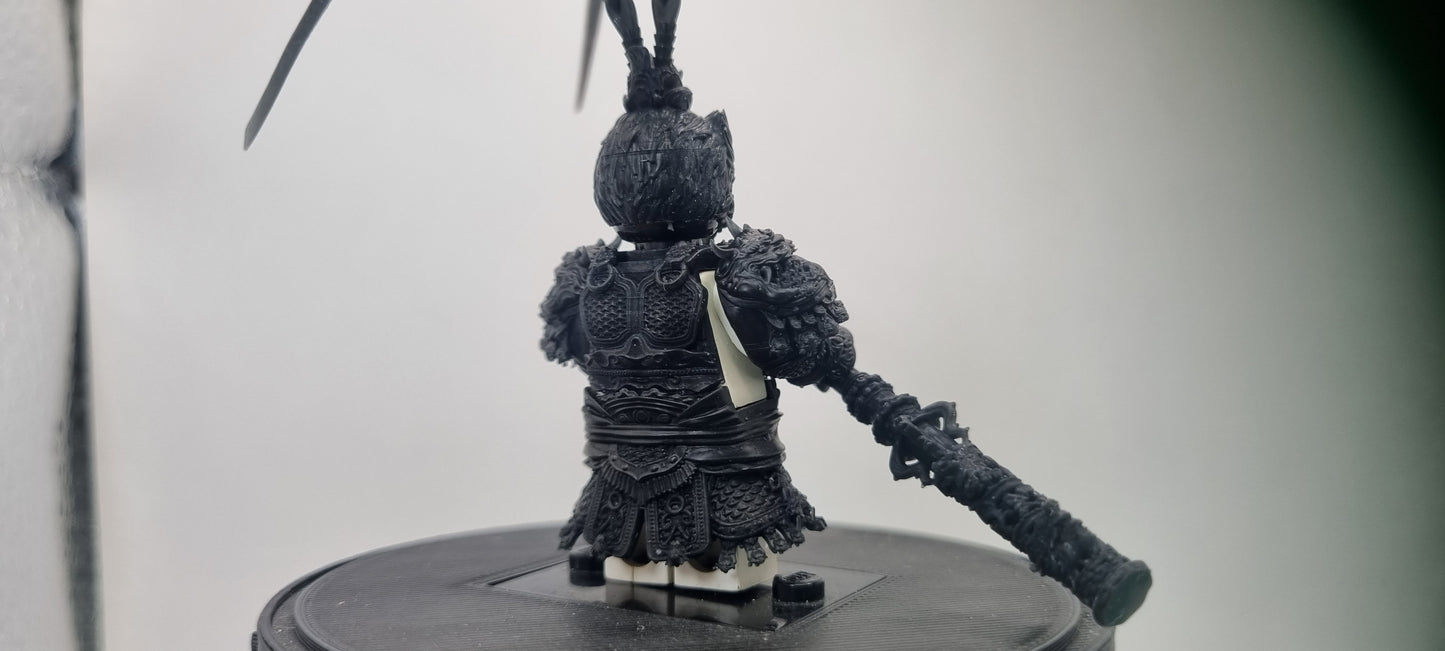 Building toy custom 3D printed monkey king!
