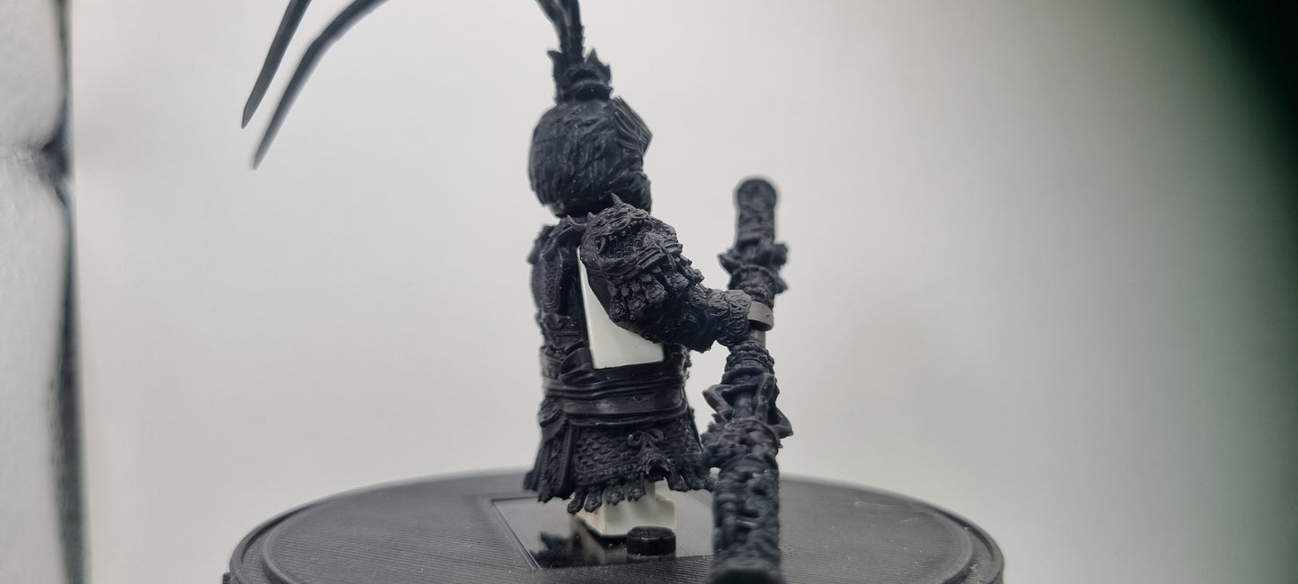 Building toy custom 3D printed monkey king!