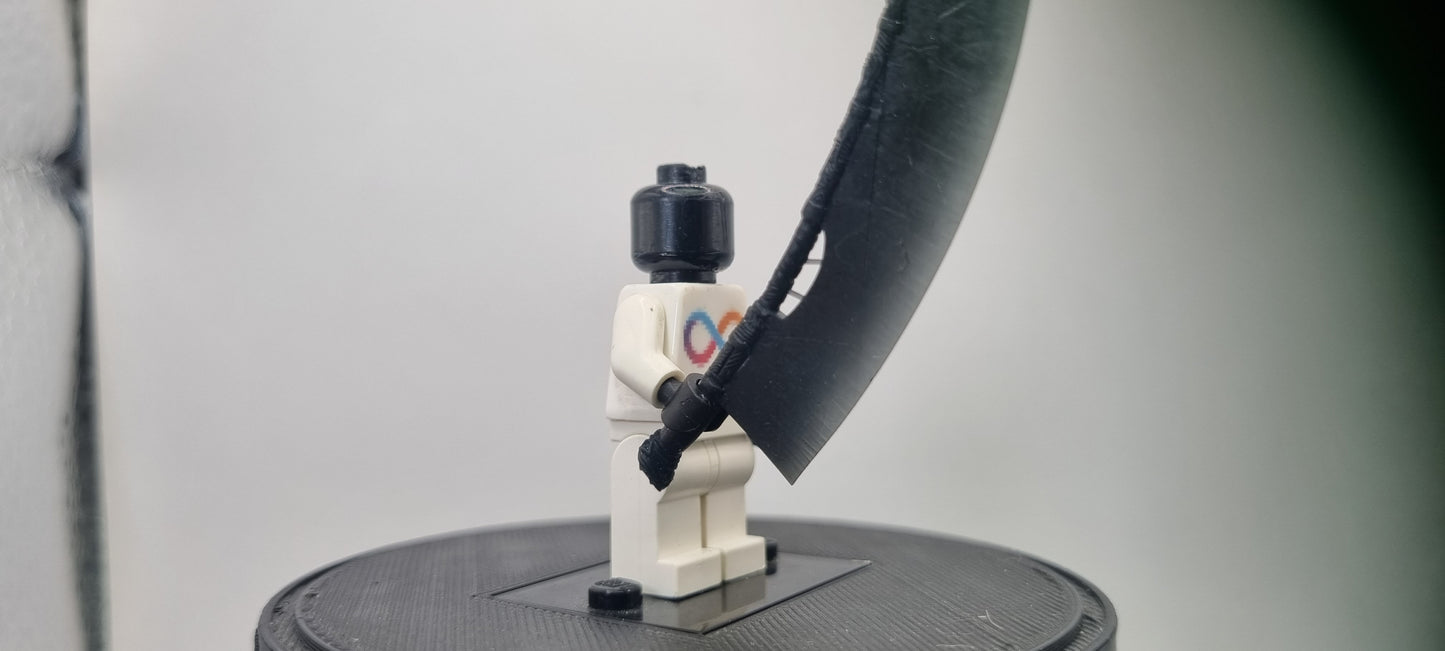 Building toy custom 3D printed giant his sword!