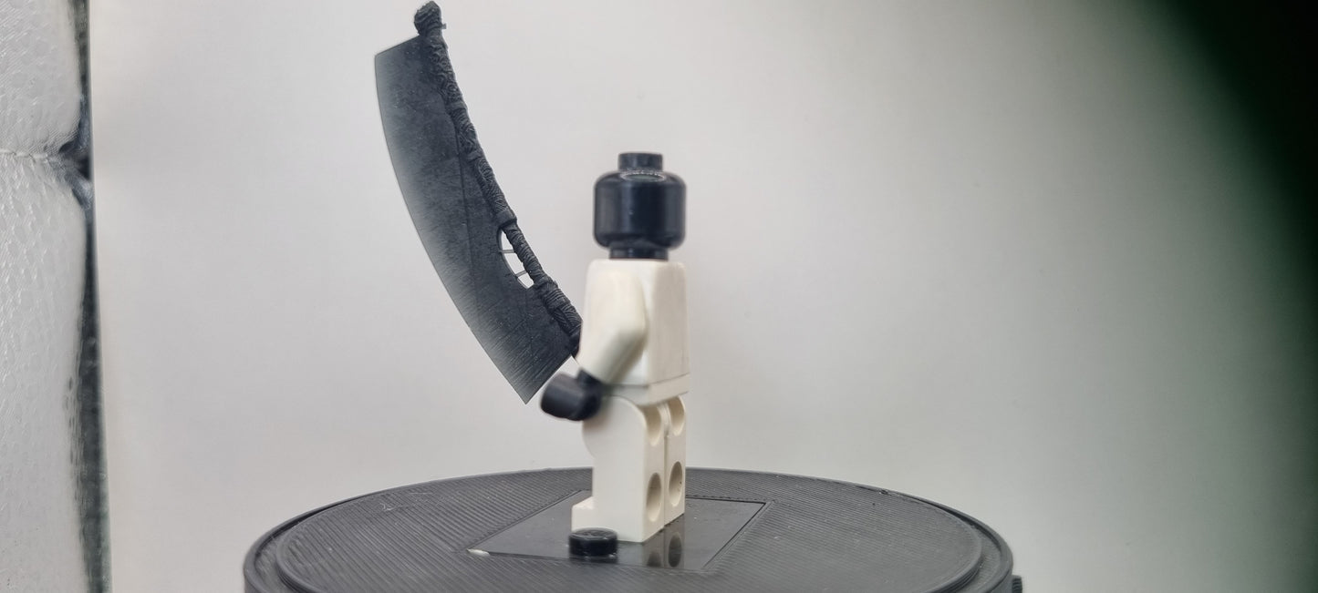 Building toy custom 3D printed giant his sword!