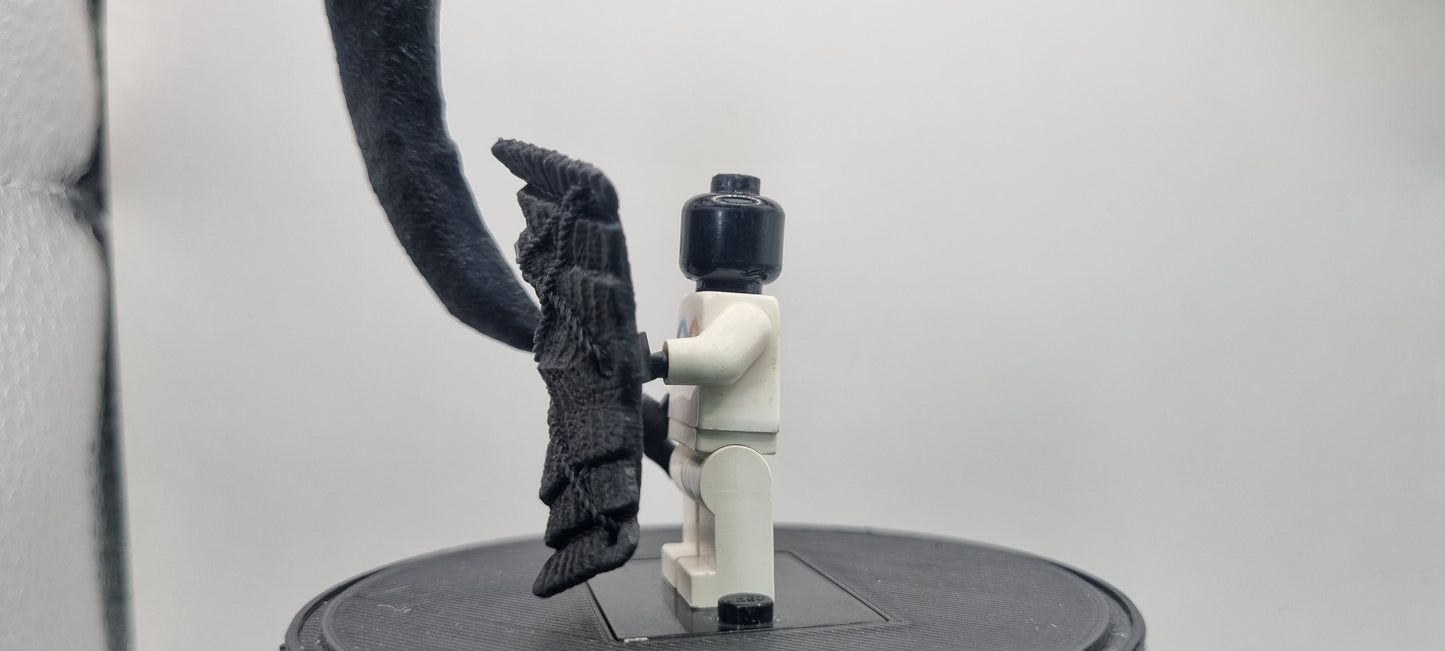 Building toy custom 3D printed rock solid shield and club!