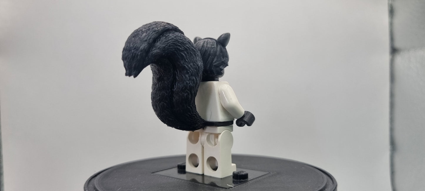 Building toy custom 3D printed squirrelsuper hero!