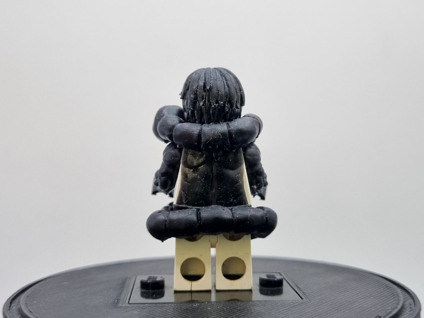 Building toy custom 3D printed ninja sorcerer with snake!
