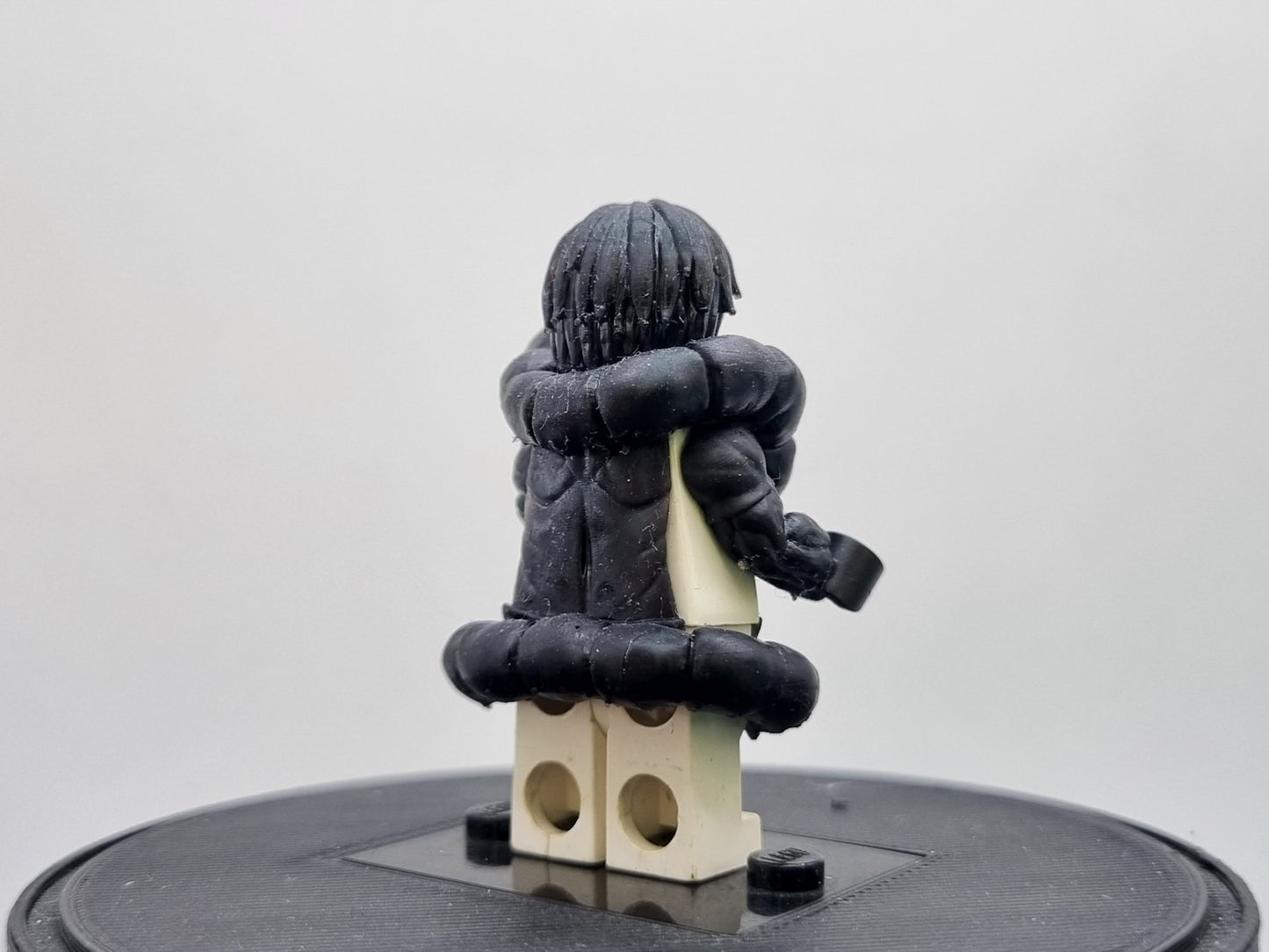 Building toy custom 3D printed ninja sorcerer with snake!