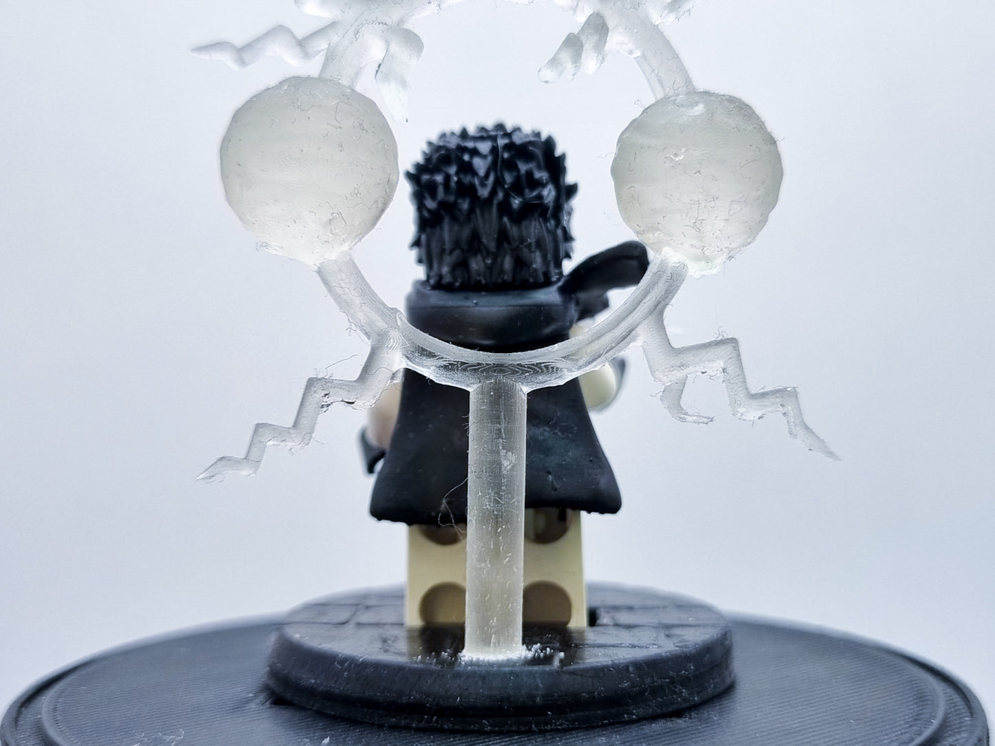 Building toy custom 3D printed ninja sorcerer with ball effects!