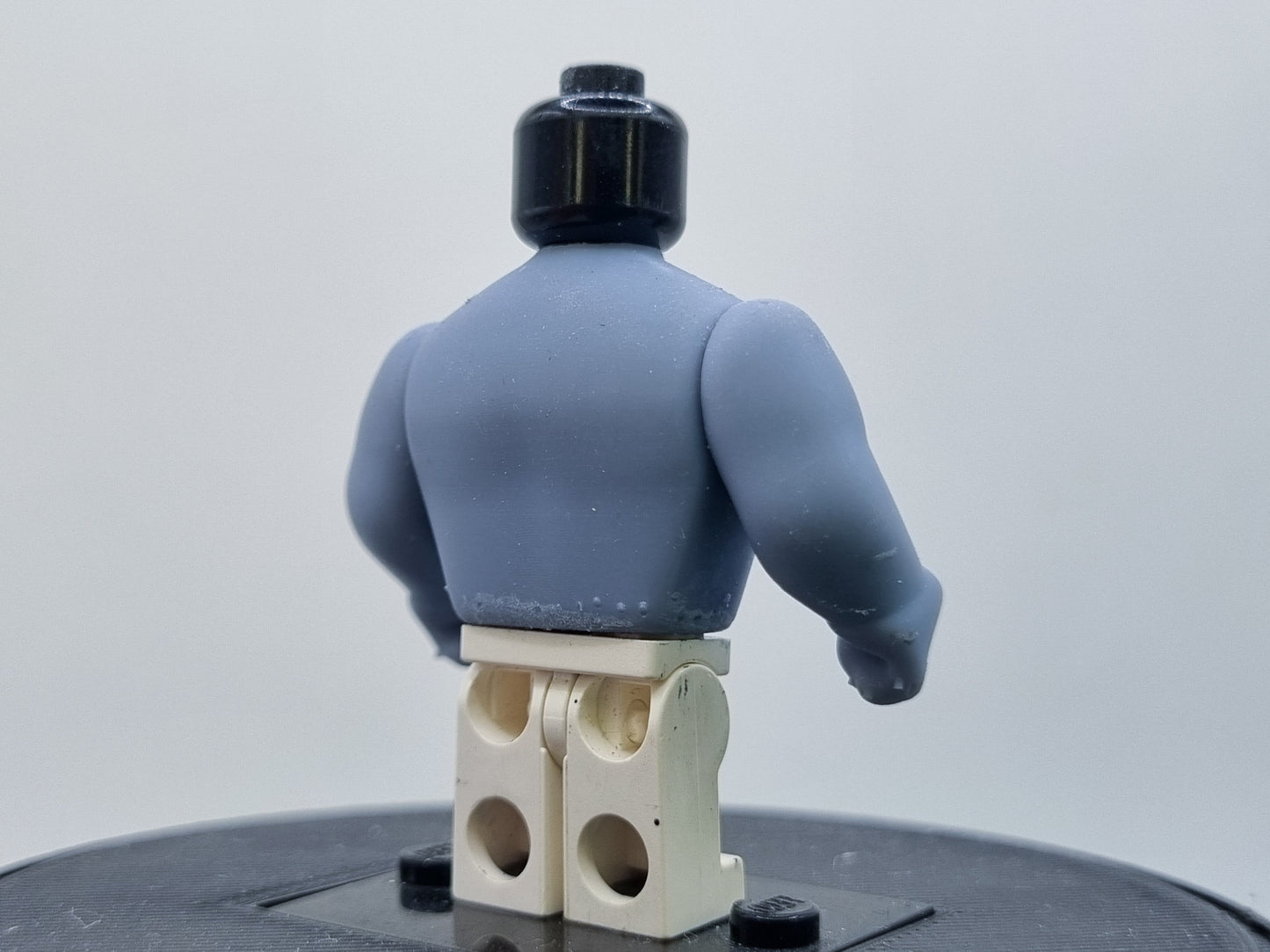 Building toy custom 3D printed new buffed body