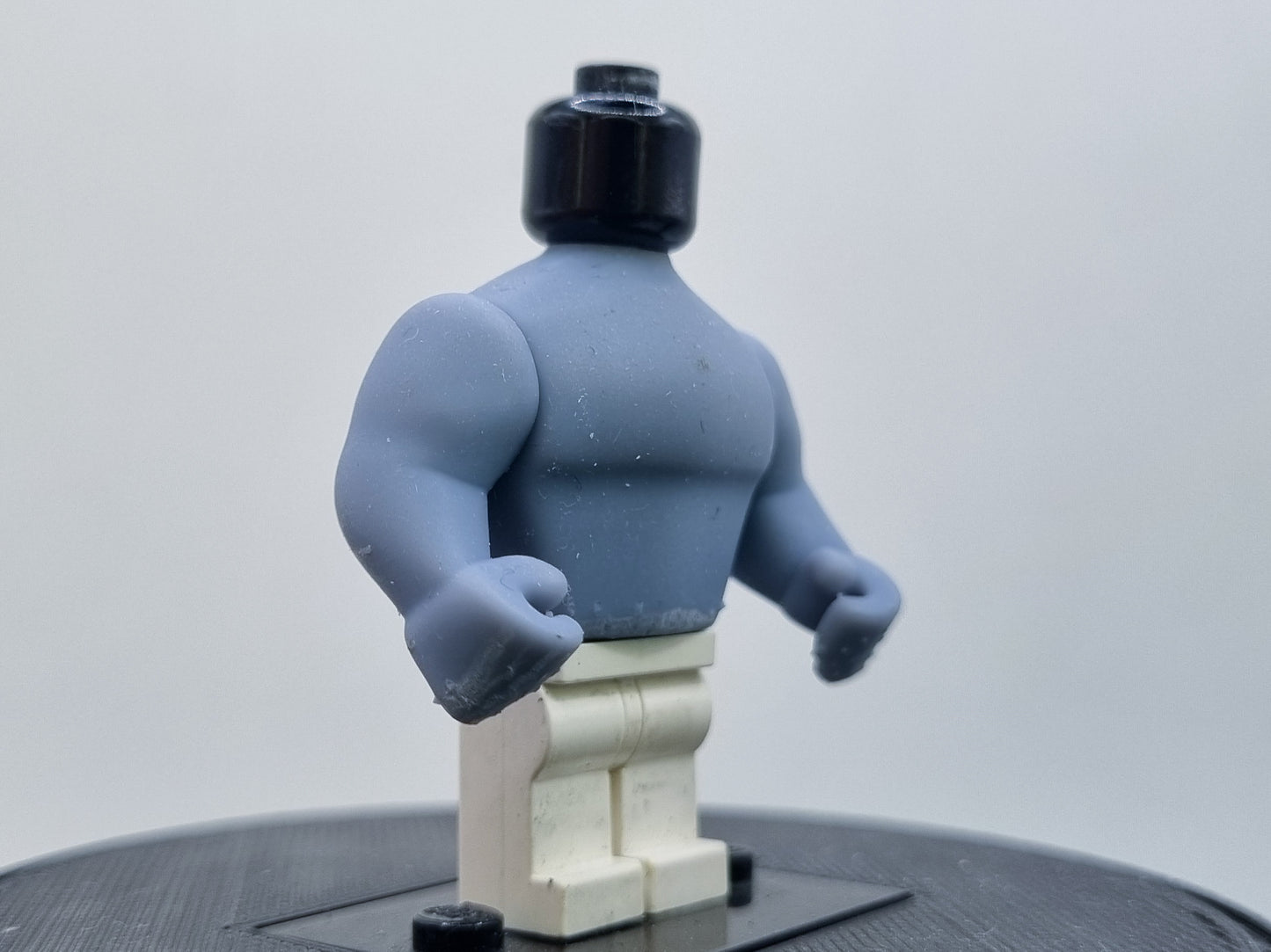 Building toy custom 3D printed new buffed body
